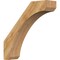 Ekena Millwork 6"W x 24"D x 24"H Legacy Rough Sawn Knee Brace, Western Red Cedar BRC06X24X24LEC00RWR - alternate 1
